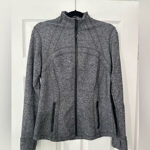 lululemon athletica Gray Zip-Up Hoodie
